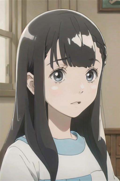 (masterpiece),  shiraishi yuzuki,  black hair on Tensor.Art