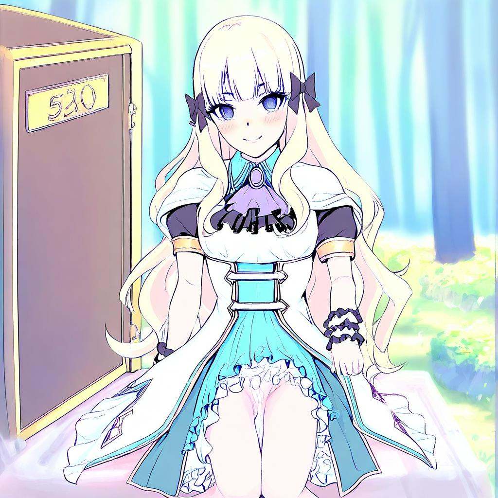 detailed background,  forest and glassfield,  ((1 girl)) on Tensor.Art