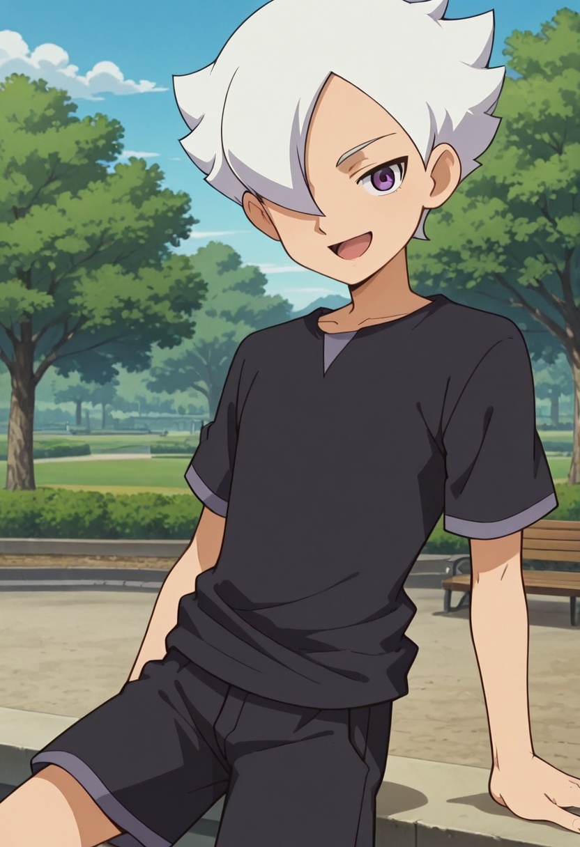 1boy,  anime style,  male focus on Tensor.Art