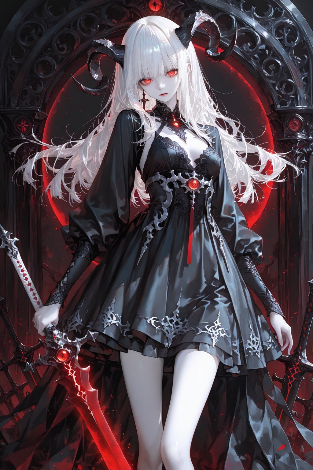1girl,  solo,  long hair on Tensor.Art