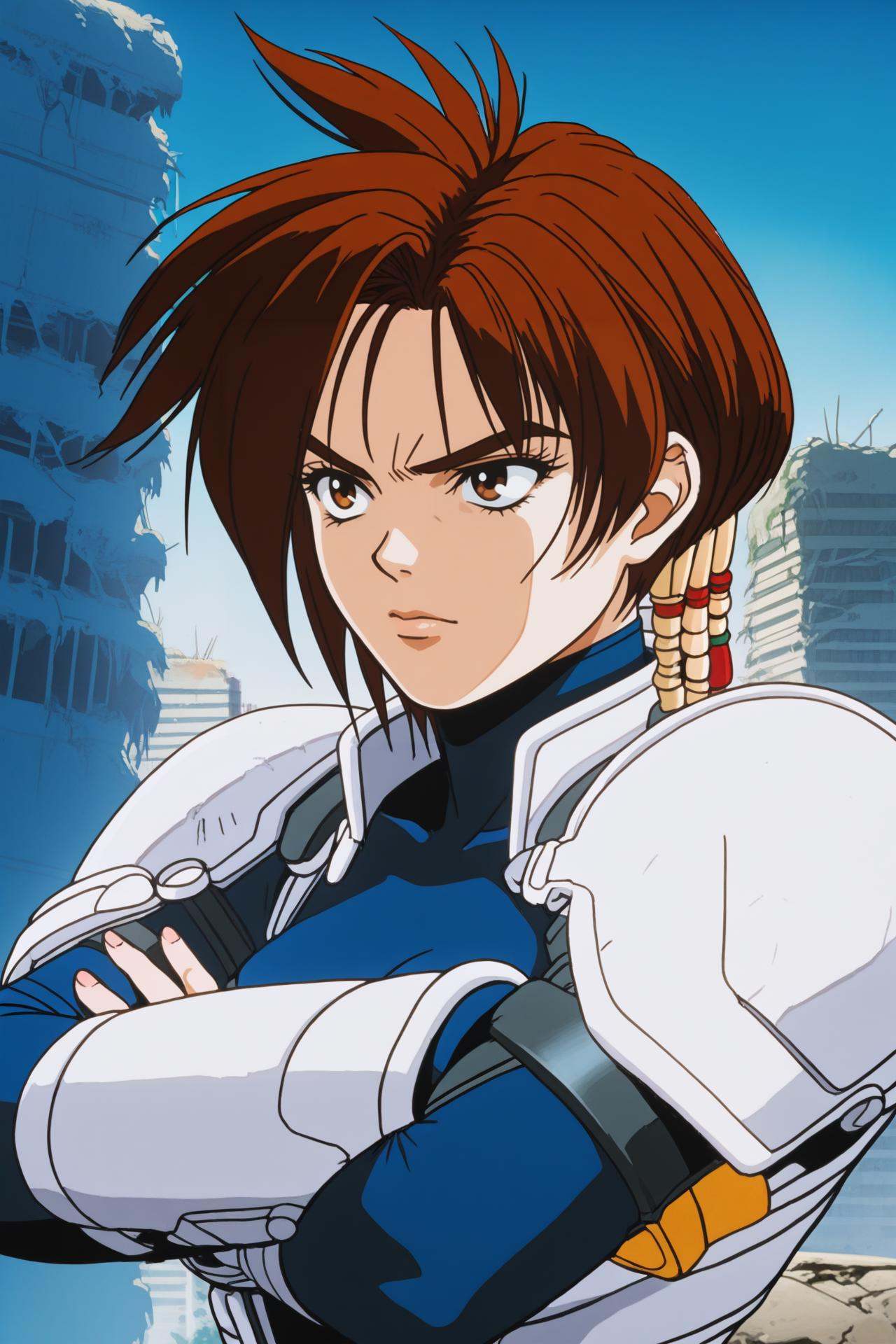 Iria,  short hair,  hair ornament on Tensor.Art