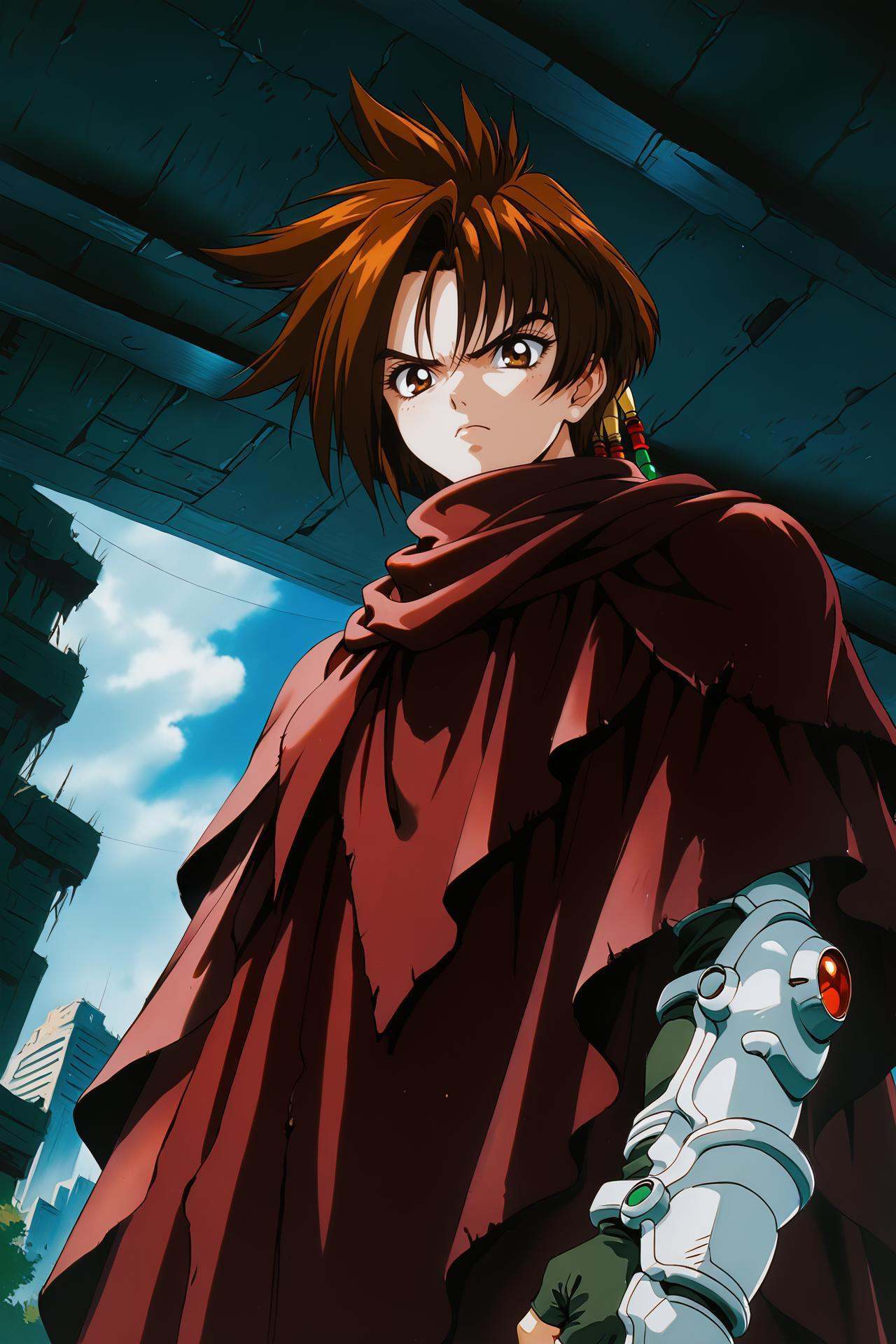 Iria,  short hair,  hair ornament on Tensor.Art