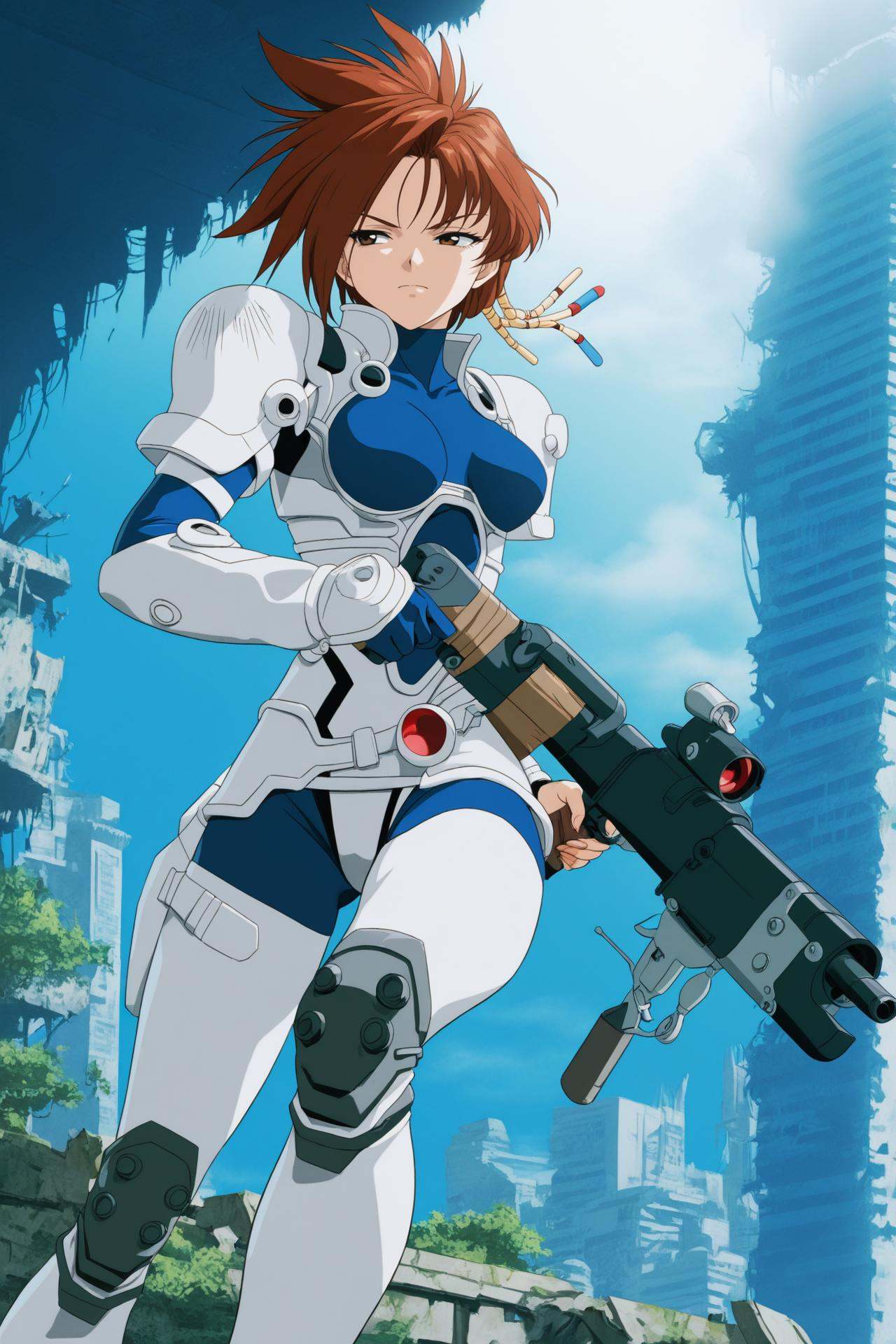 Iria,  short hair,  hair ornament on Tensor.Art
