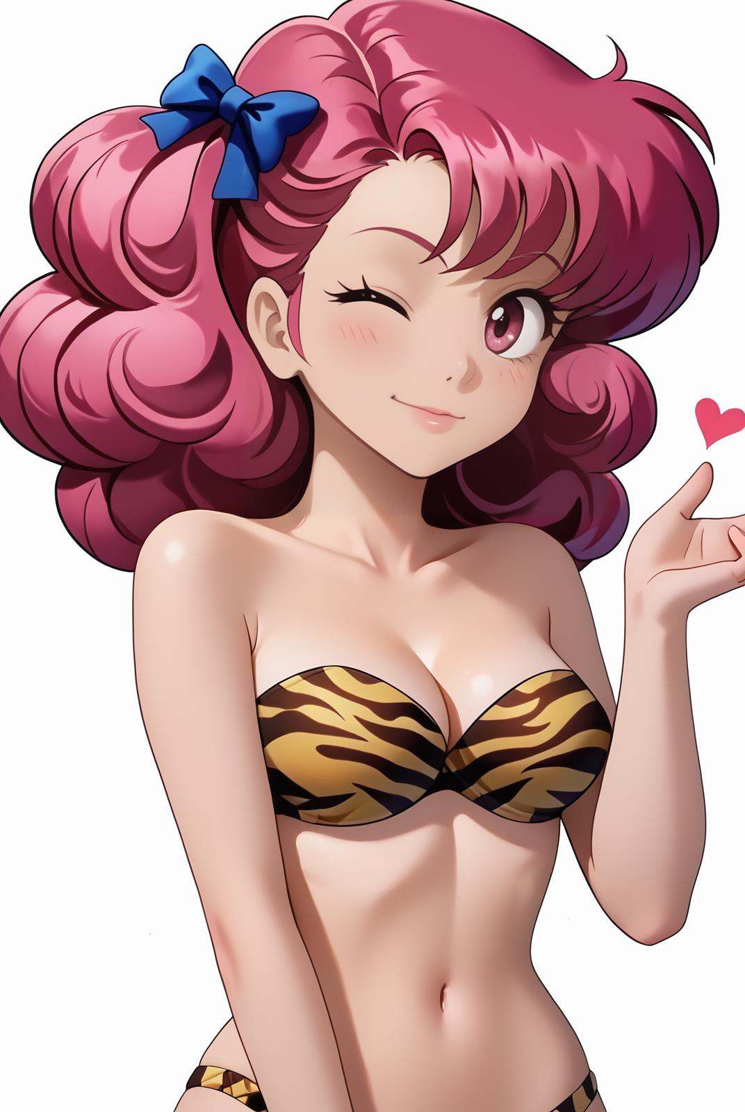 ran,  (pink eyes),  curly hair on Tensor.Art
