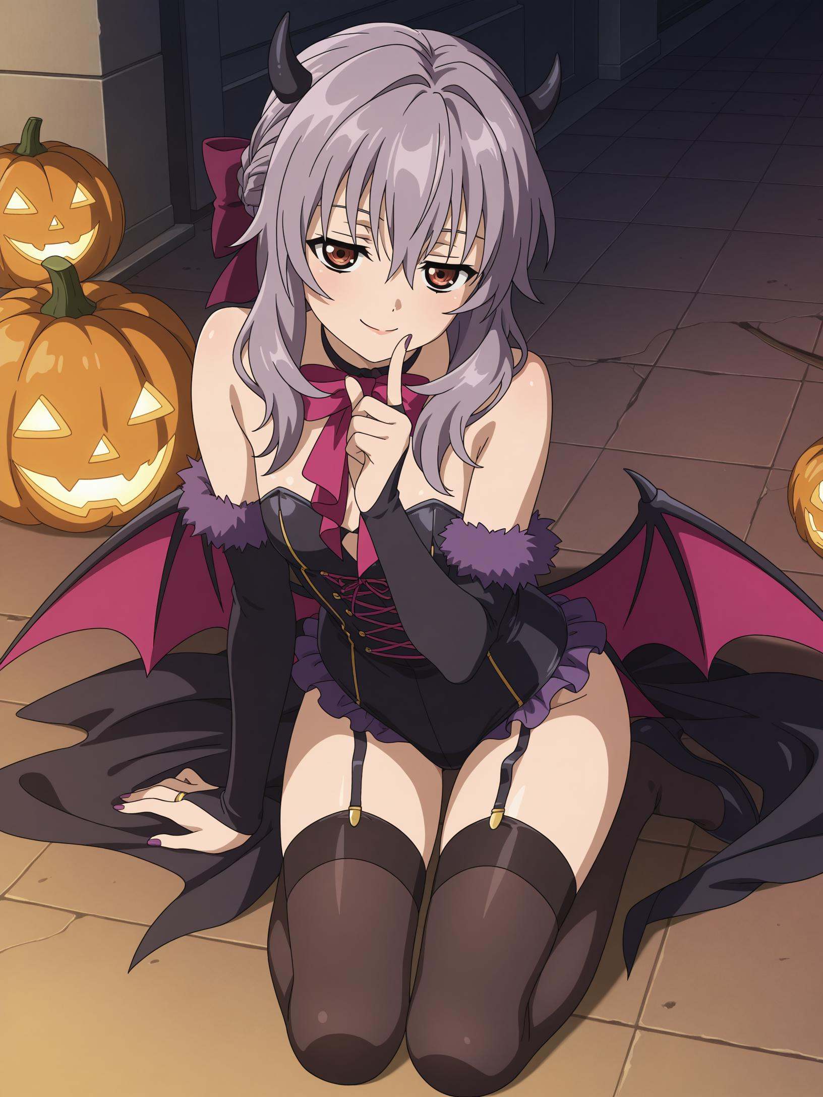 shinoa,  anime coloring,  full body on Tensor.Art