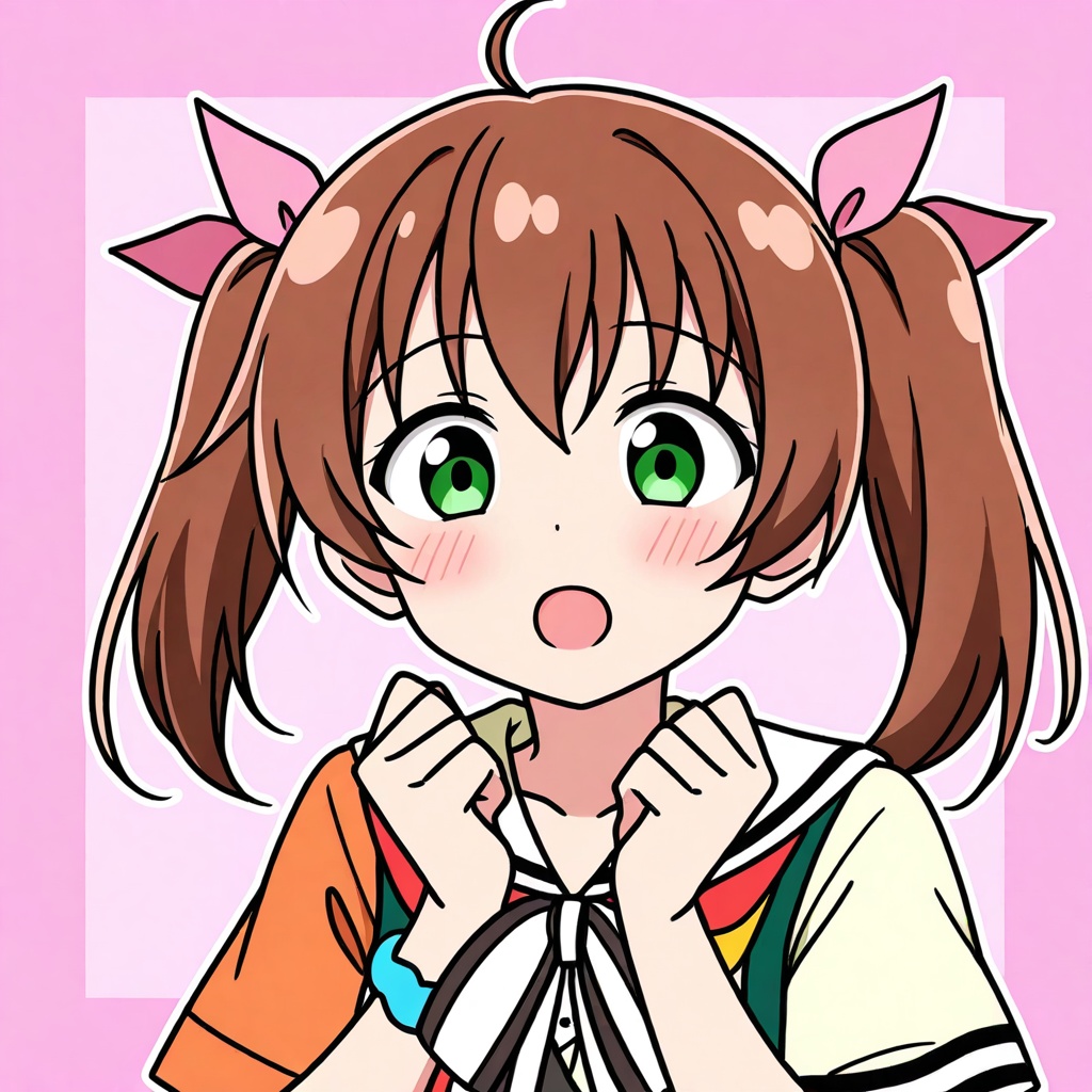 anime girl,  cute on Tensor.Art