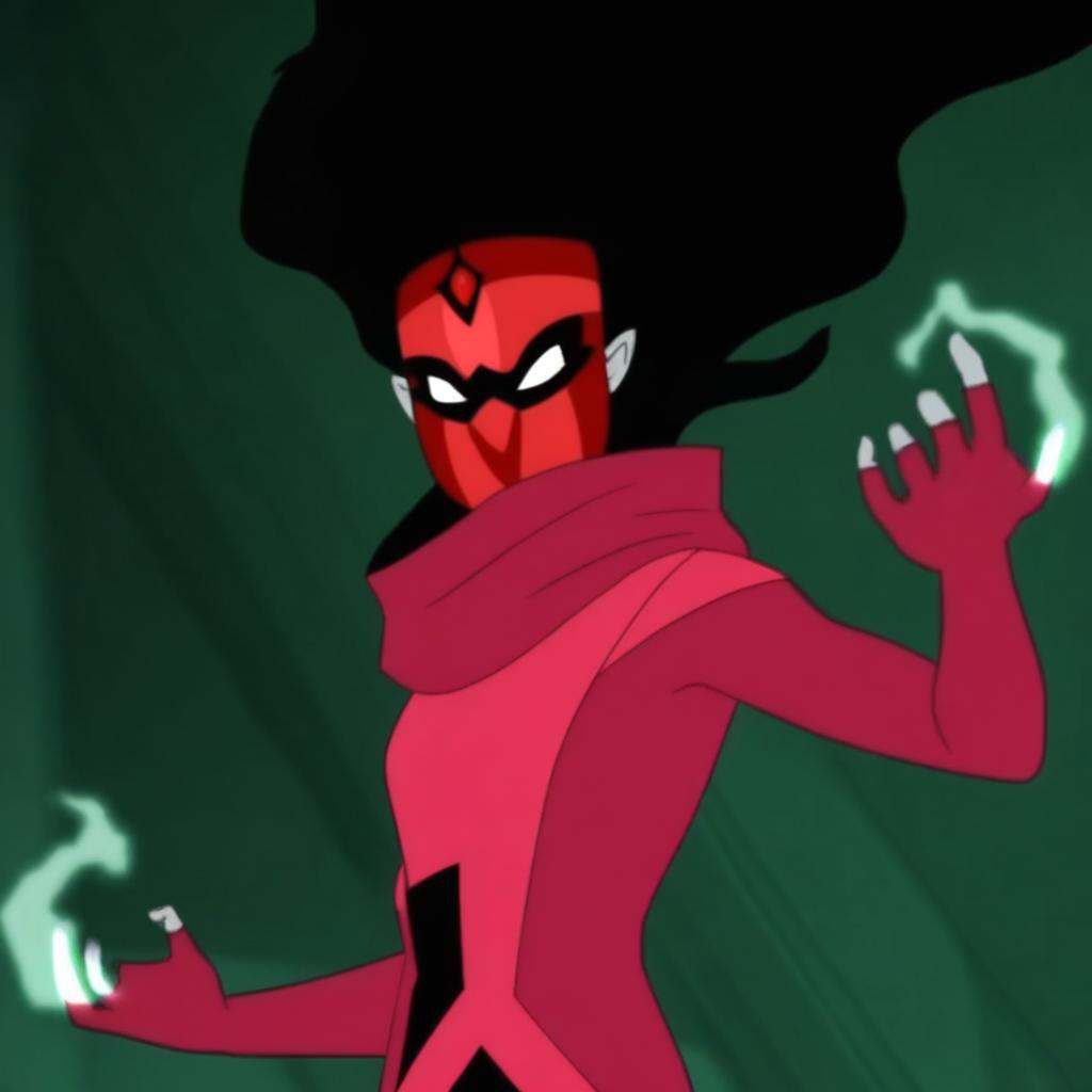 Shadow Weaver,  Shadow weaver dress,  shadow weaver mask on Tensor.Art