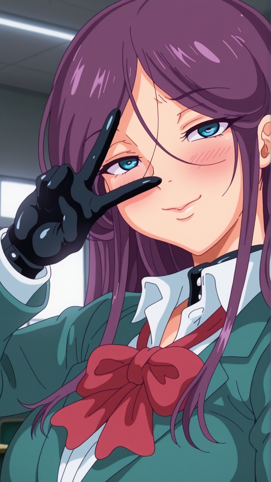 studioedge,  1girl,  long purple hair on Tensor.Art