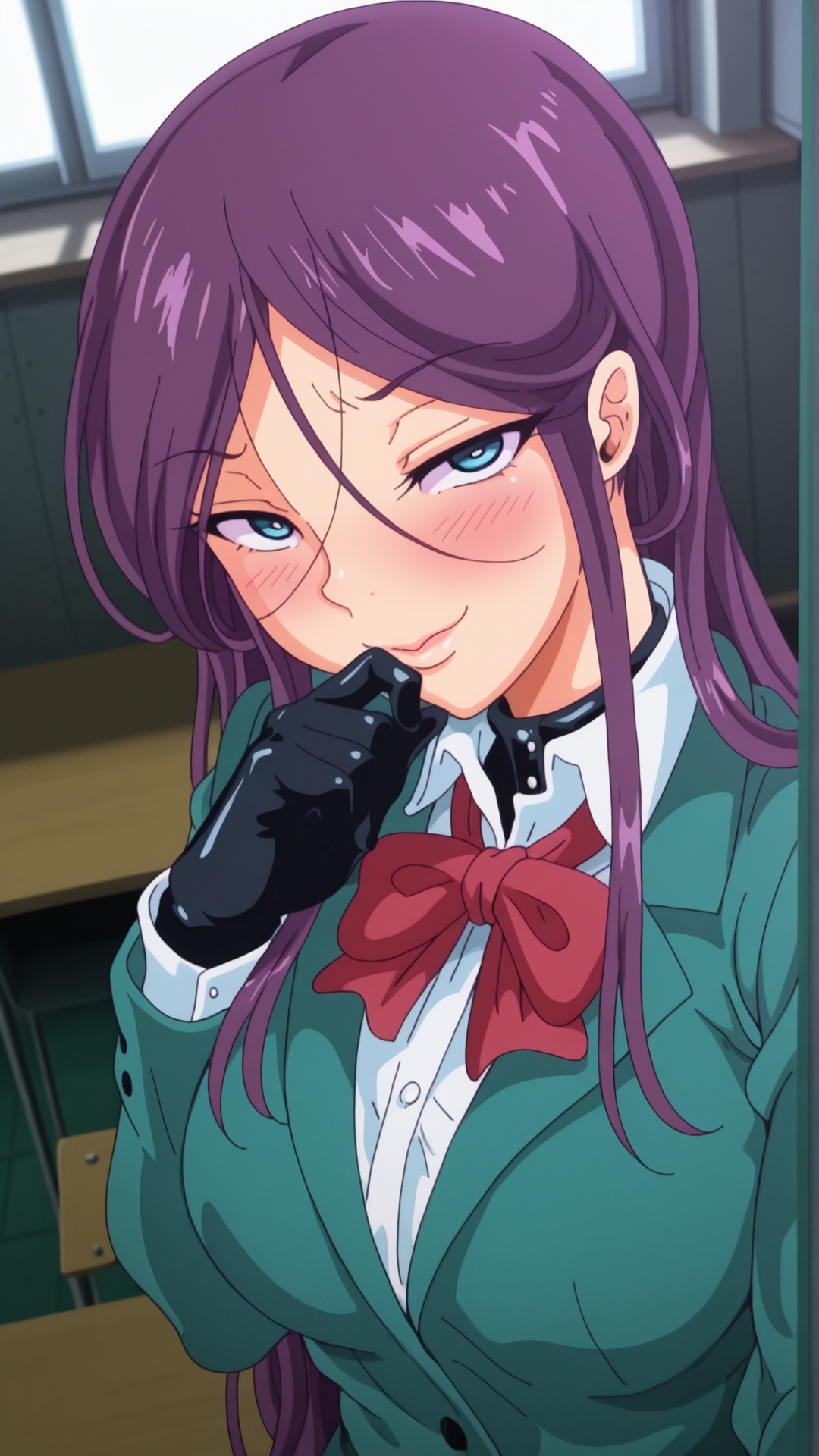 studioedge,  1girl,  long purple hair on Tensor.Art