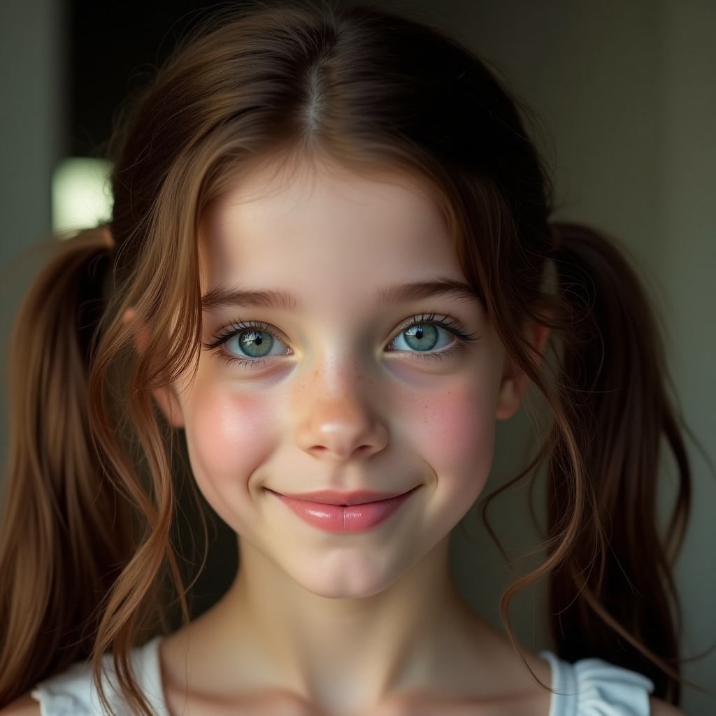 (sharp picture)cinematic film still,  blue eyes,  no make up on Tensor.Art