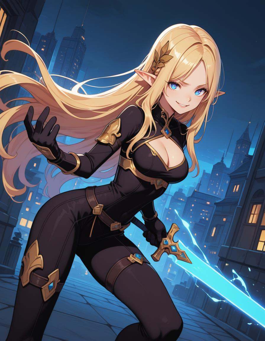 1girl,  solo,  blonde hair on Tensor.Art