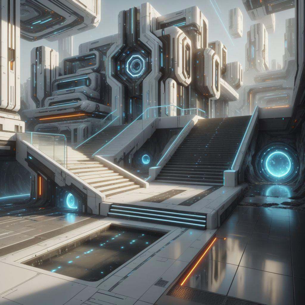 scifi ,  nv-aperturetech ,  glowing on Tensor.Art