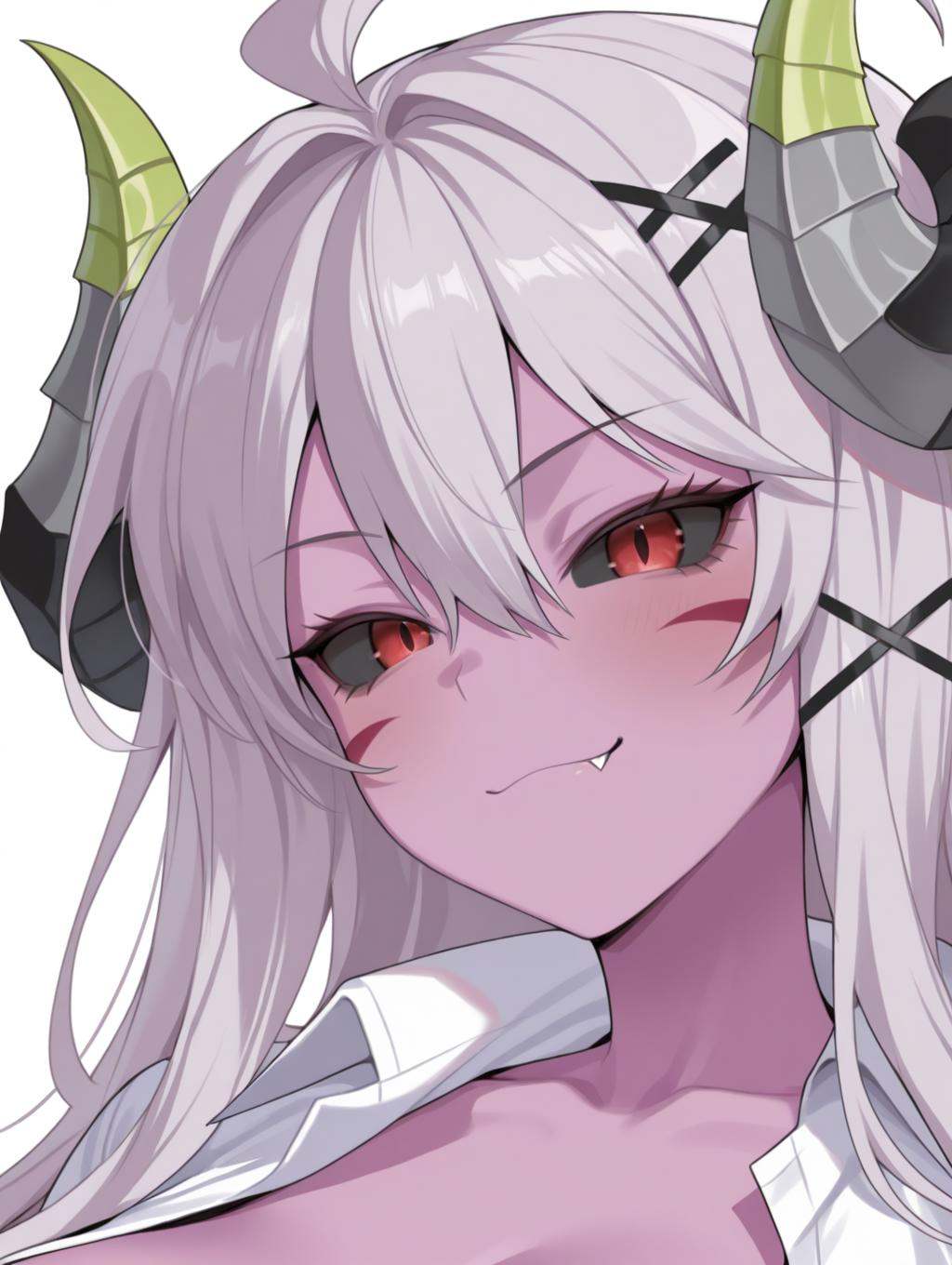 1girl,  sw-poisonsan,  white shirt on Tensor.Art