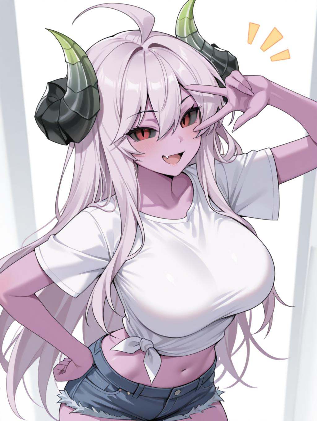1girl,  sw-poisonsan,  :D on Tensor.Art