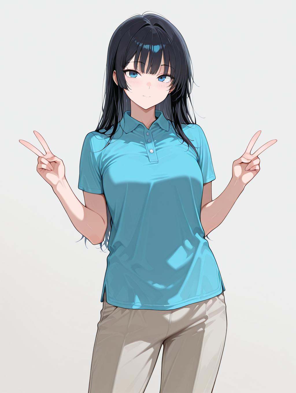 plaincolorshirt123,  polo shirt ,  best quality on Tensor.Art
