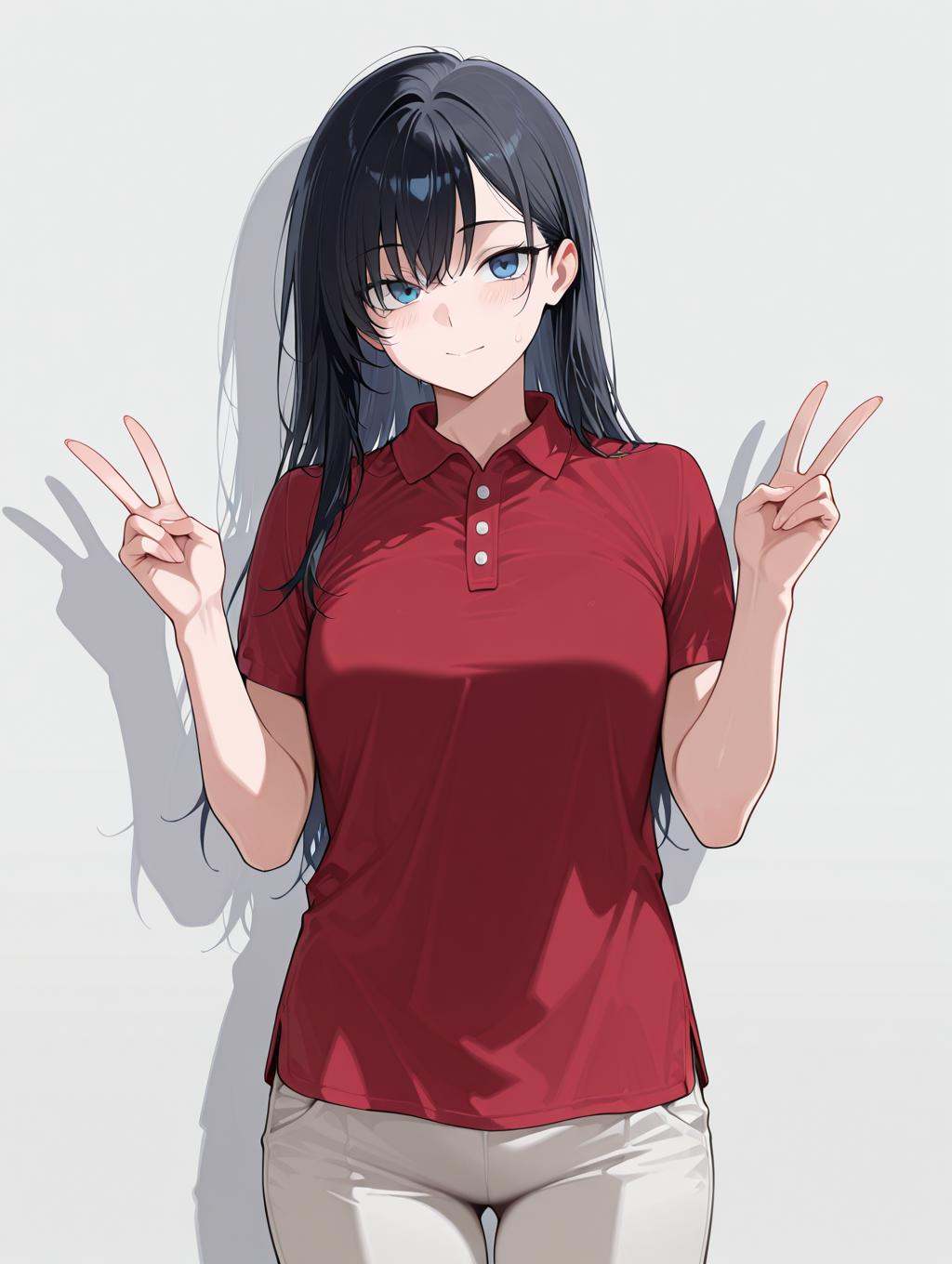plaincolorshirt123,  polo shirt ,  best quality on Tensor.Art