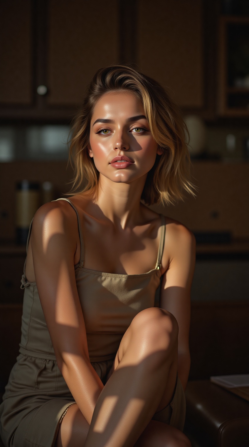 a woman,  20yo,  blonde on Tensor.Art