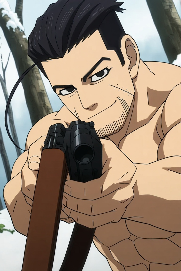 Ogata,  tall,  muscular on Tensor.Art