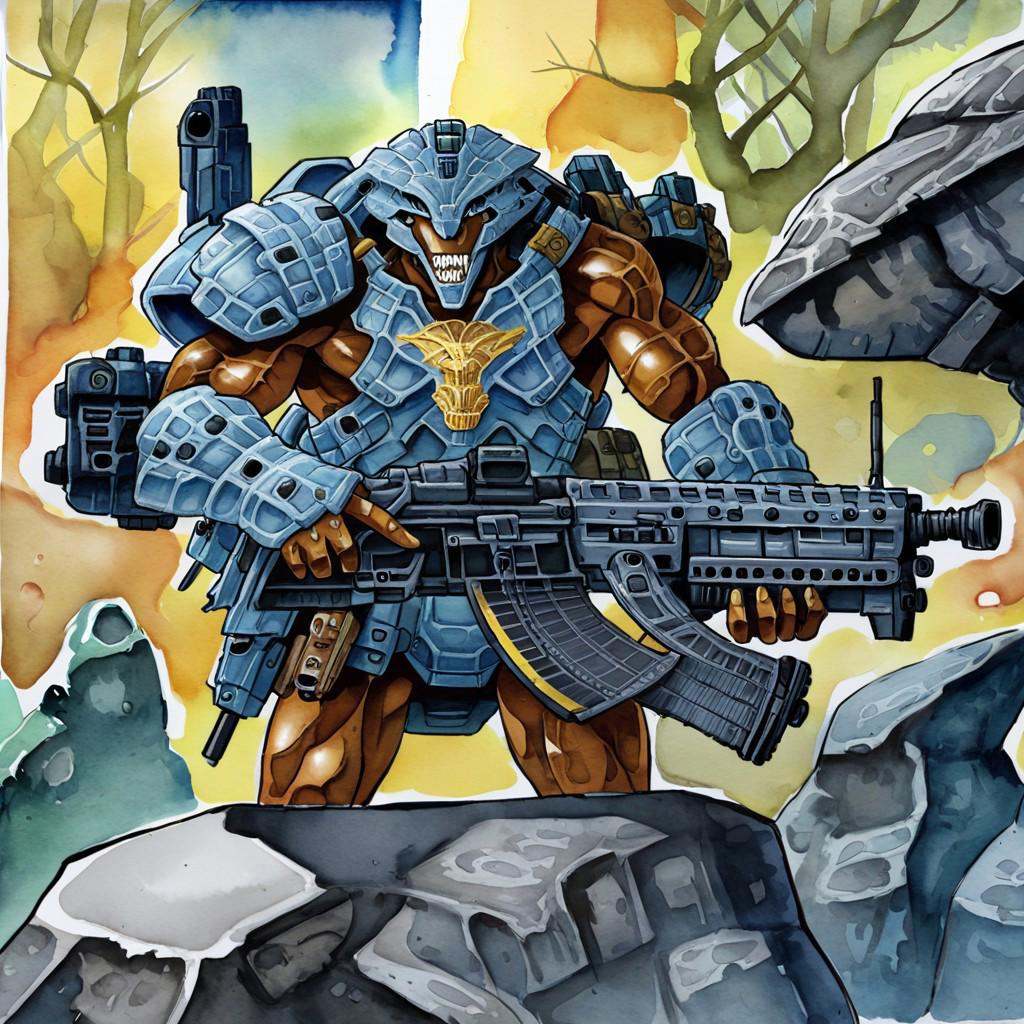 armor,  rock,  teeth on Tensor.Art