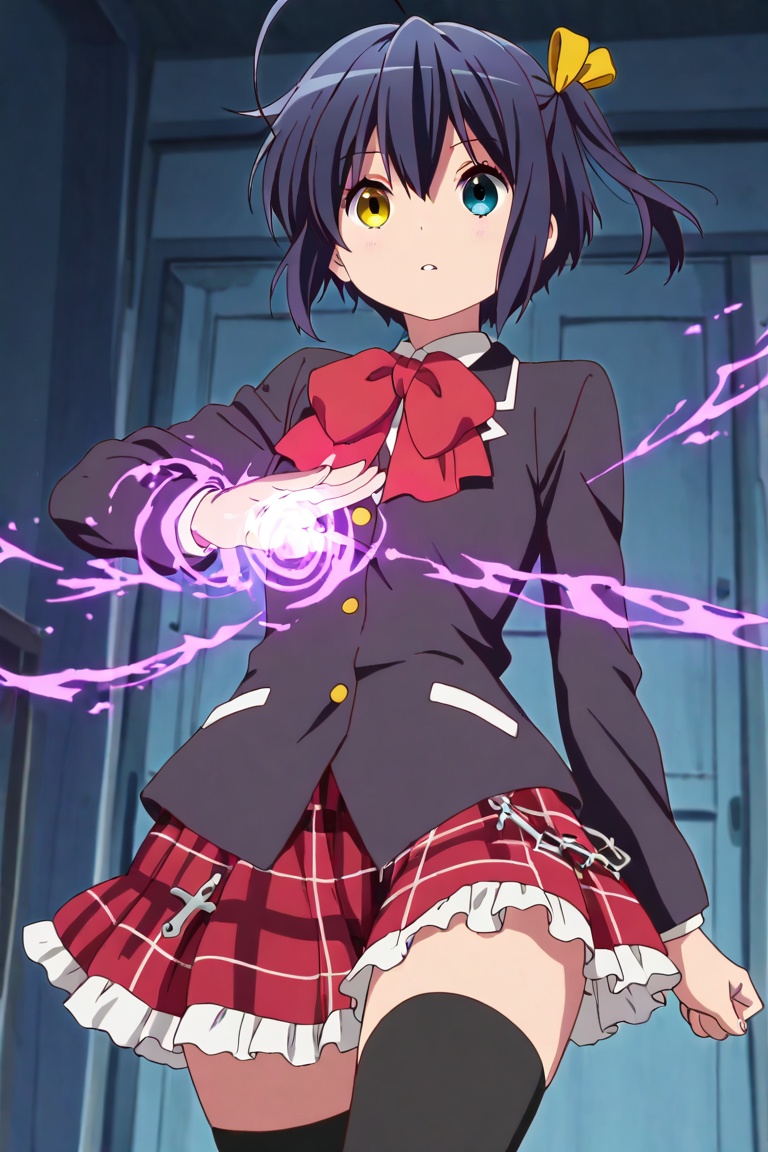 Takanashi rikka,  Chuunibyou demo koi ga shitai!,  black hair on Tensor.Art