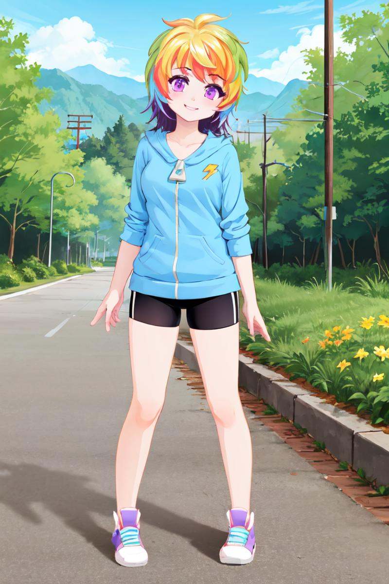irocrushcrush,  1girl,  blue hoodie on Tensor.Art