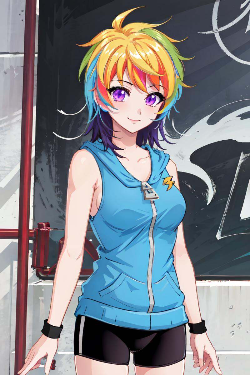 irocrushcrush,  1girl,  blue hoodie on Tensor.Art