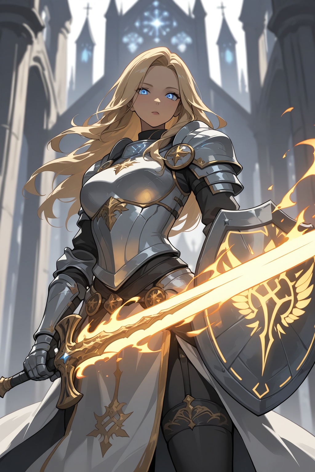 masterpiece,  1girl,  paladin on Tensor.Art