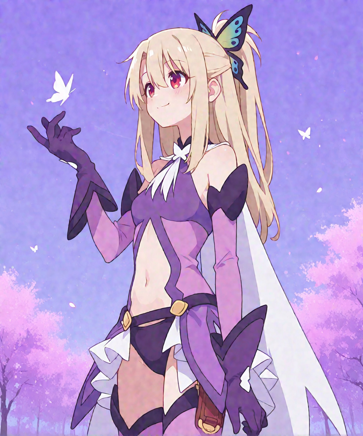 Illya,  gloves,  purple_gloves on Tensor.Art
