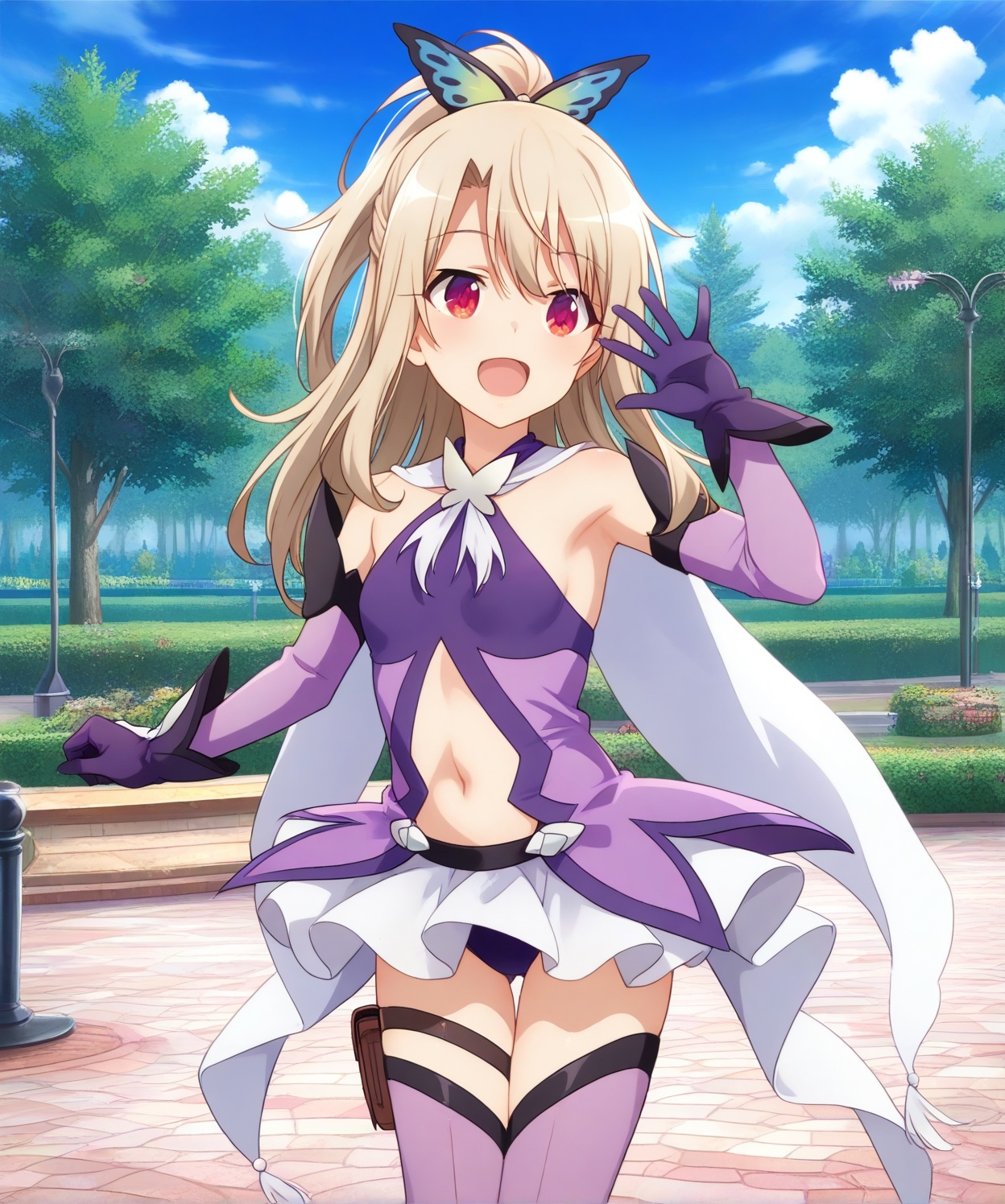 Illya,  gloves,  purple_gloves on Tensor.Art