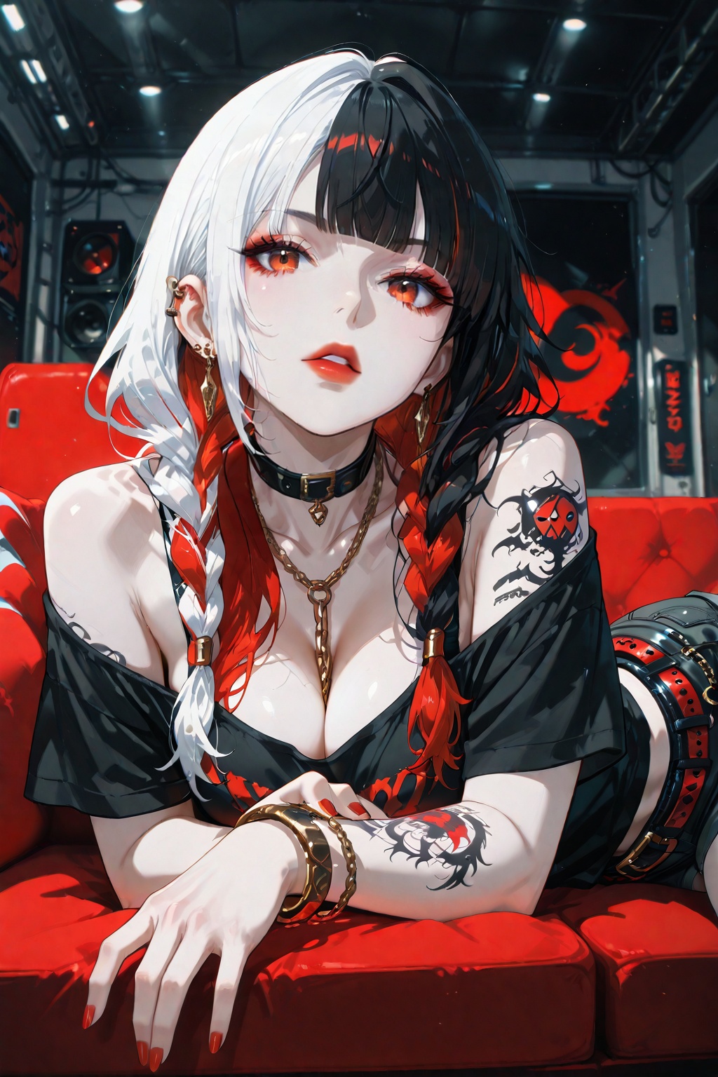 1 girl,  solo,  long hair on Tensor.Art