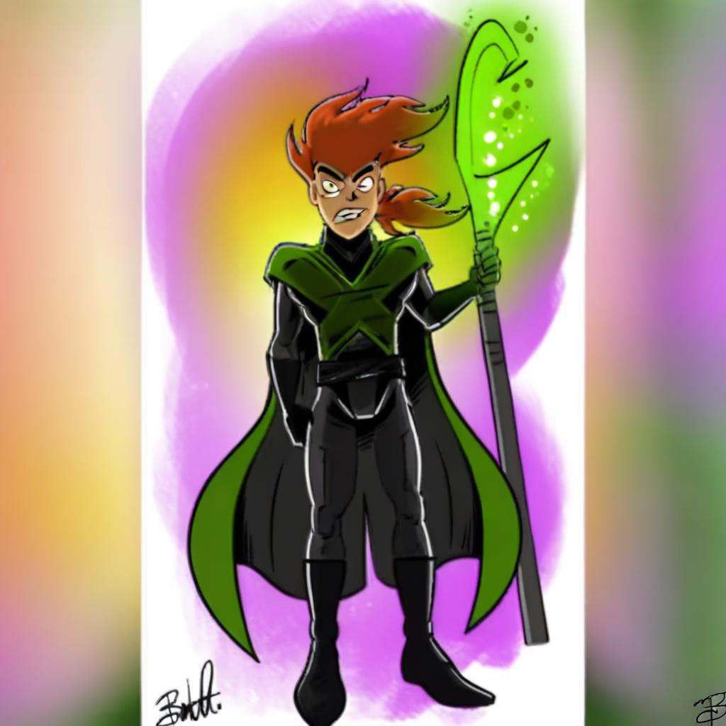cape,  grin,  male focus on Tensor.Art