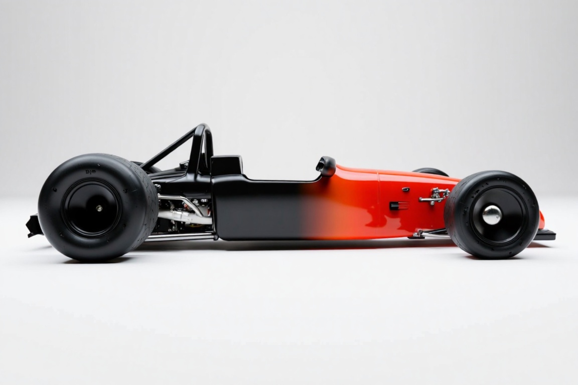 QJconceptcarstyle Future design from 2055 of hot rod restoration made of random customized parts from cars and aircraft fr...