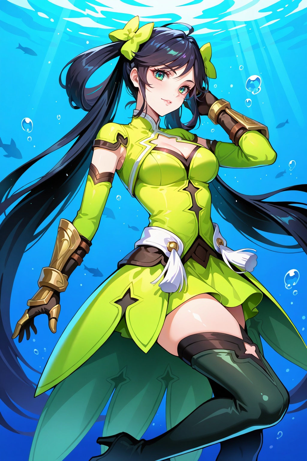 1girl,  solo,  mature female on Tensor.Art