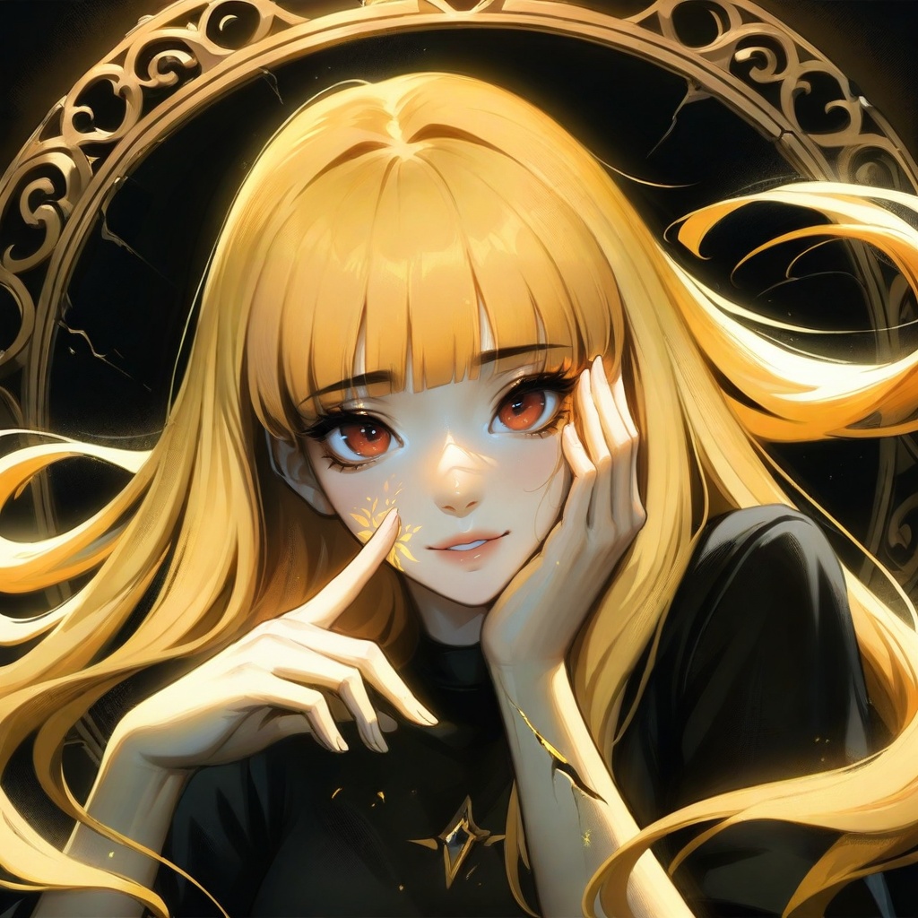 1girl,  solo,  long hair on Tensor.Art