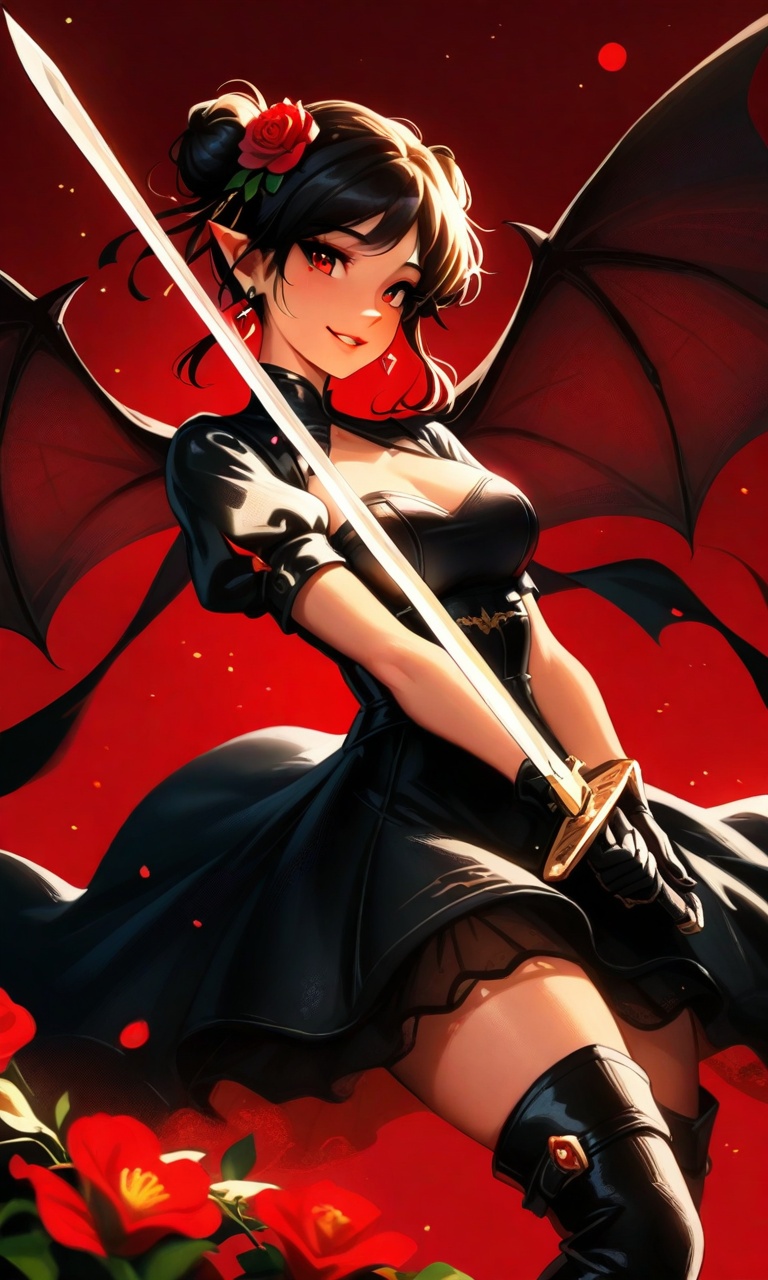 1girl,  solo,  breasts on Tensor.Art