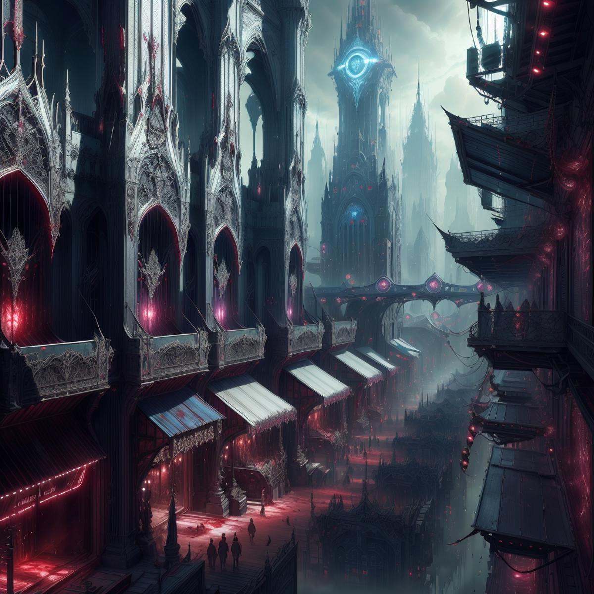 vamptech,  blood,  scifi on Tensor.Art