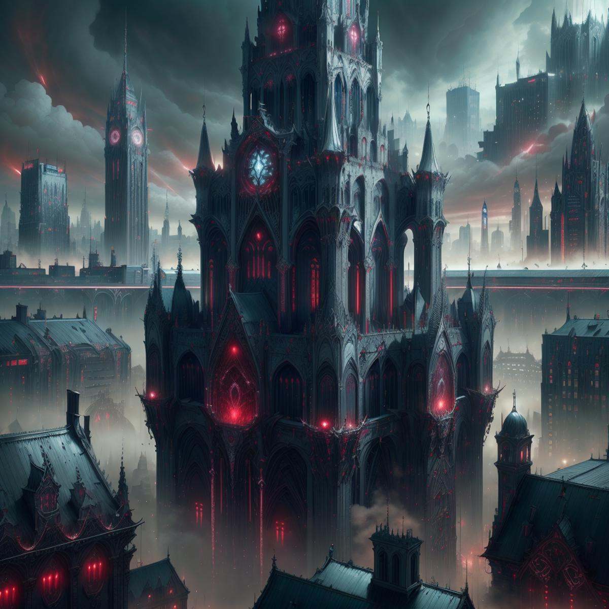vamptech,  blood,  vampiric on Tensor.Art