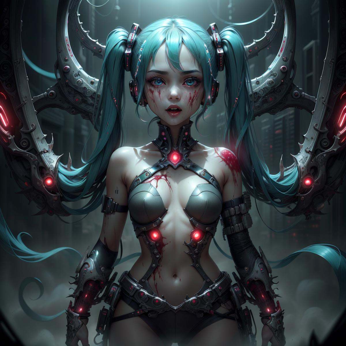 vamptech,  blood,  scifi on Tensor.Art
