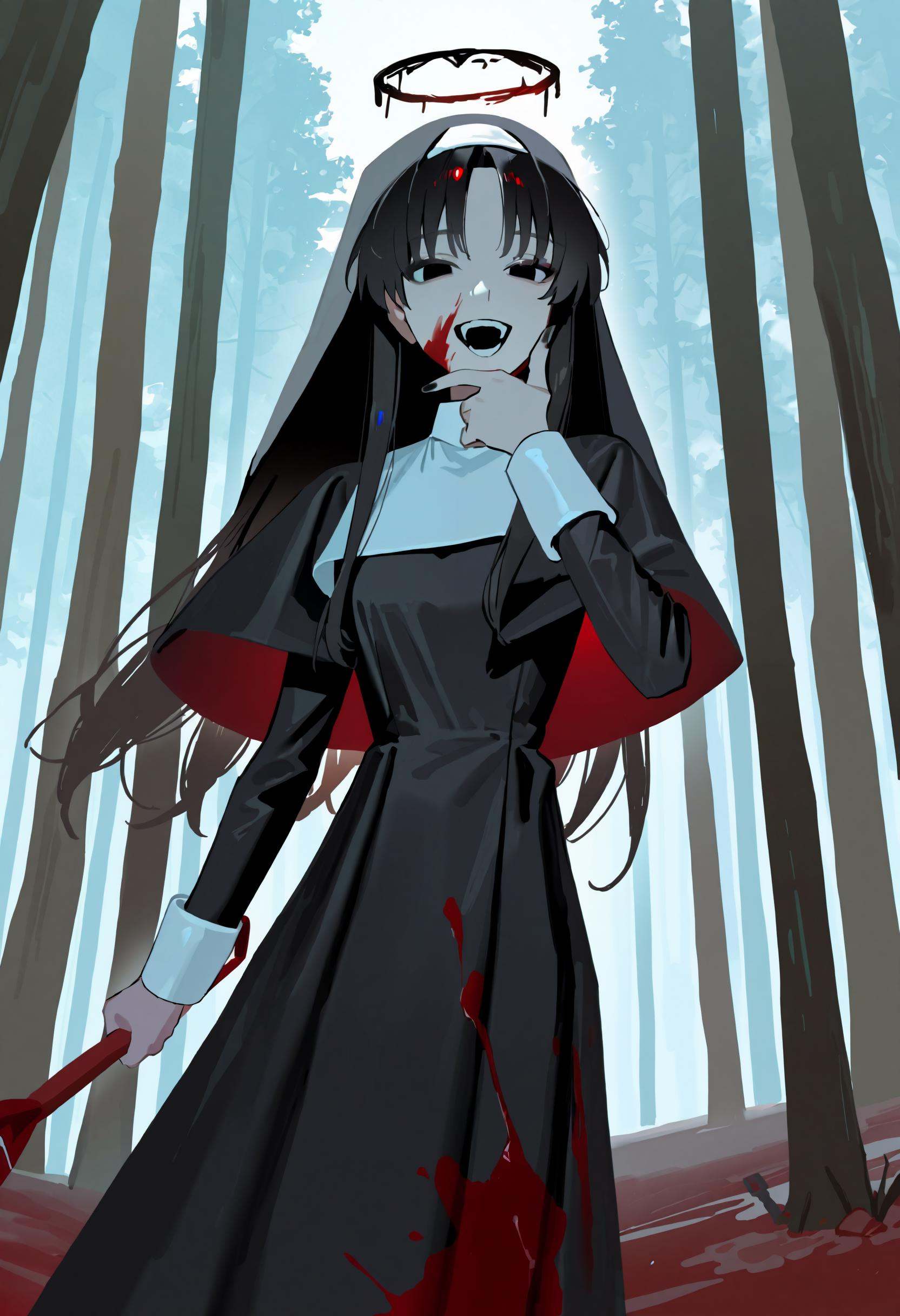 eW9ta,  long hair,  1girl on Tensor.Art