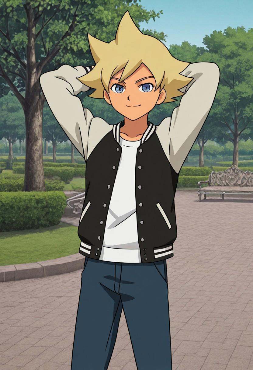 1boy,  anime style,  male focus on Tensor.Art