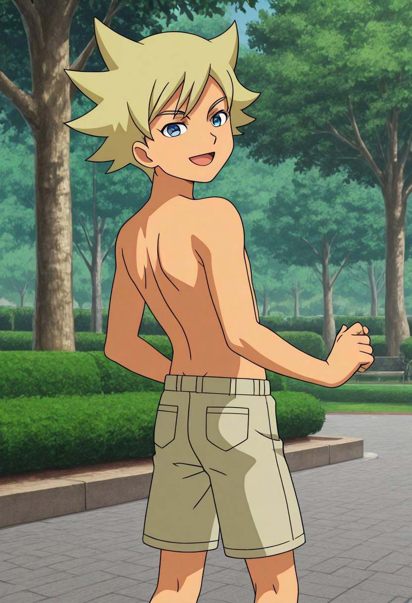 1boy,  anime style,  male focus on Tensor.Art