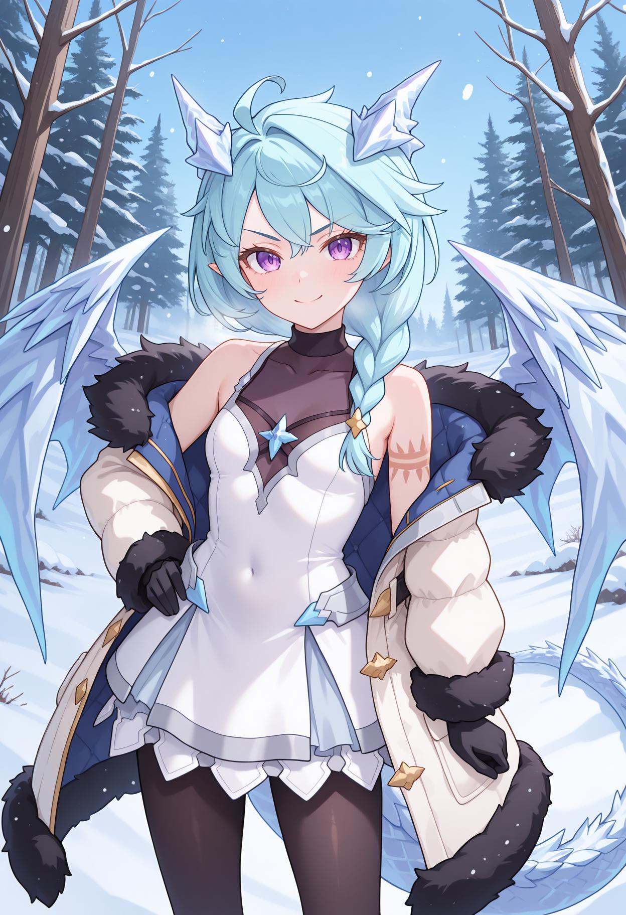 pcrsheffy,  blue hair,  long hair on Tensor.Art