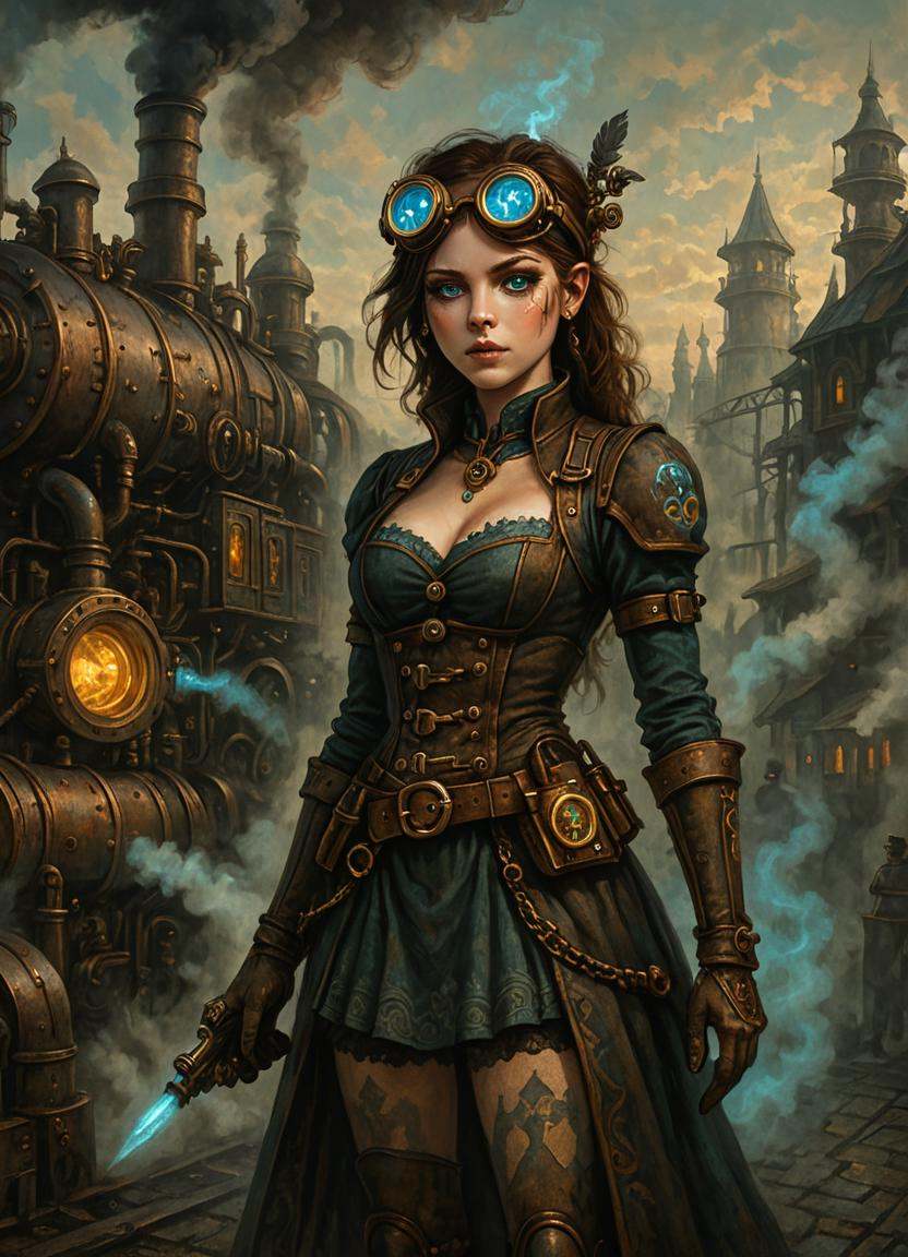 DonM5734mPunk1lluXL2,  steam punk, on Tensor.Art