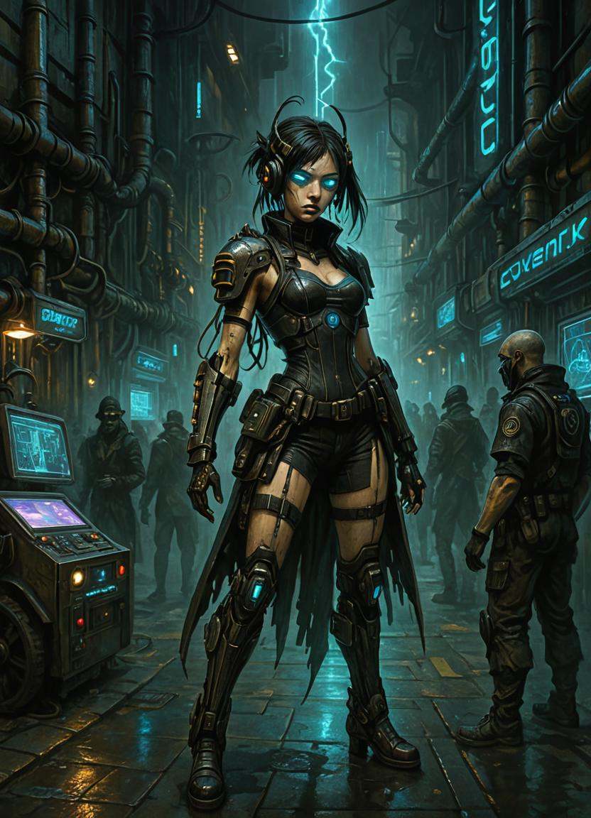 DonM5734mPunk1lluXL2,  cyber punk, on Tensor.Art