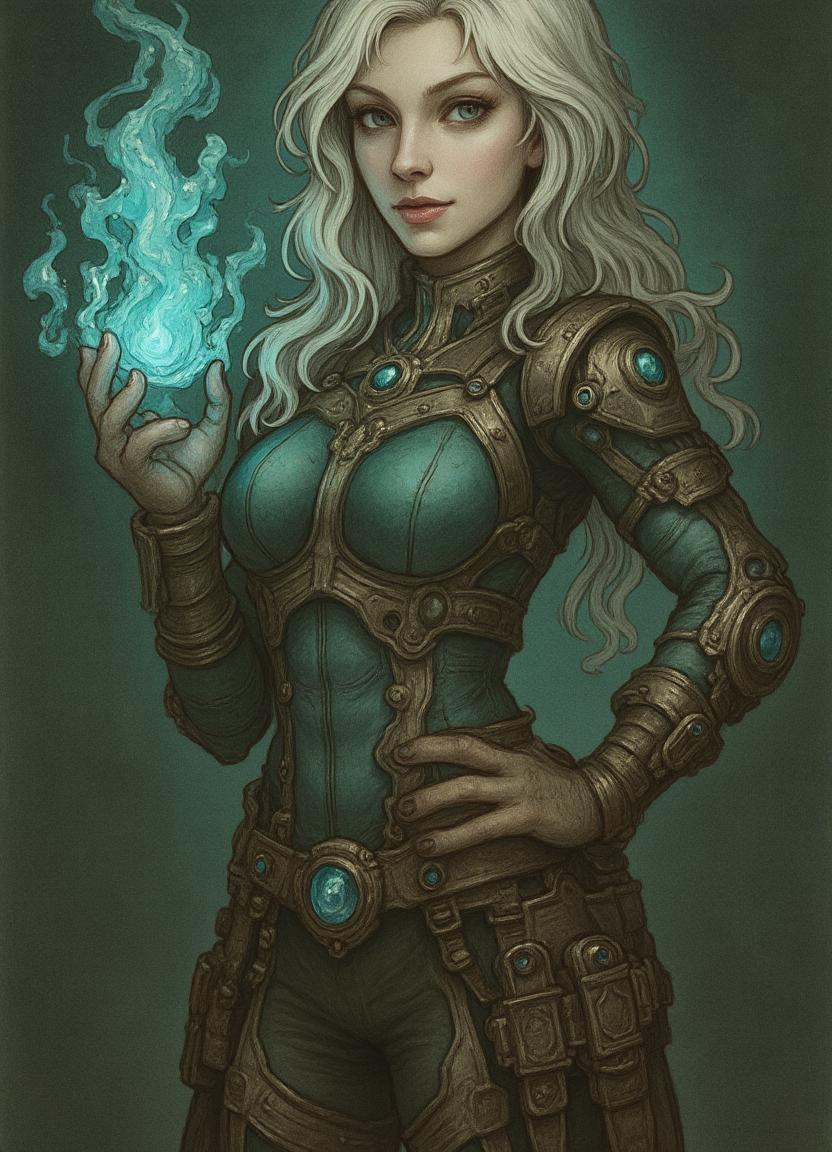 aether,  female melynx,  nanomedicine researcher on Tensor.Art