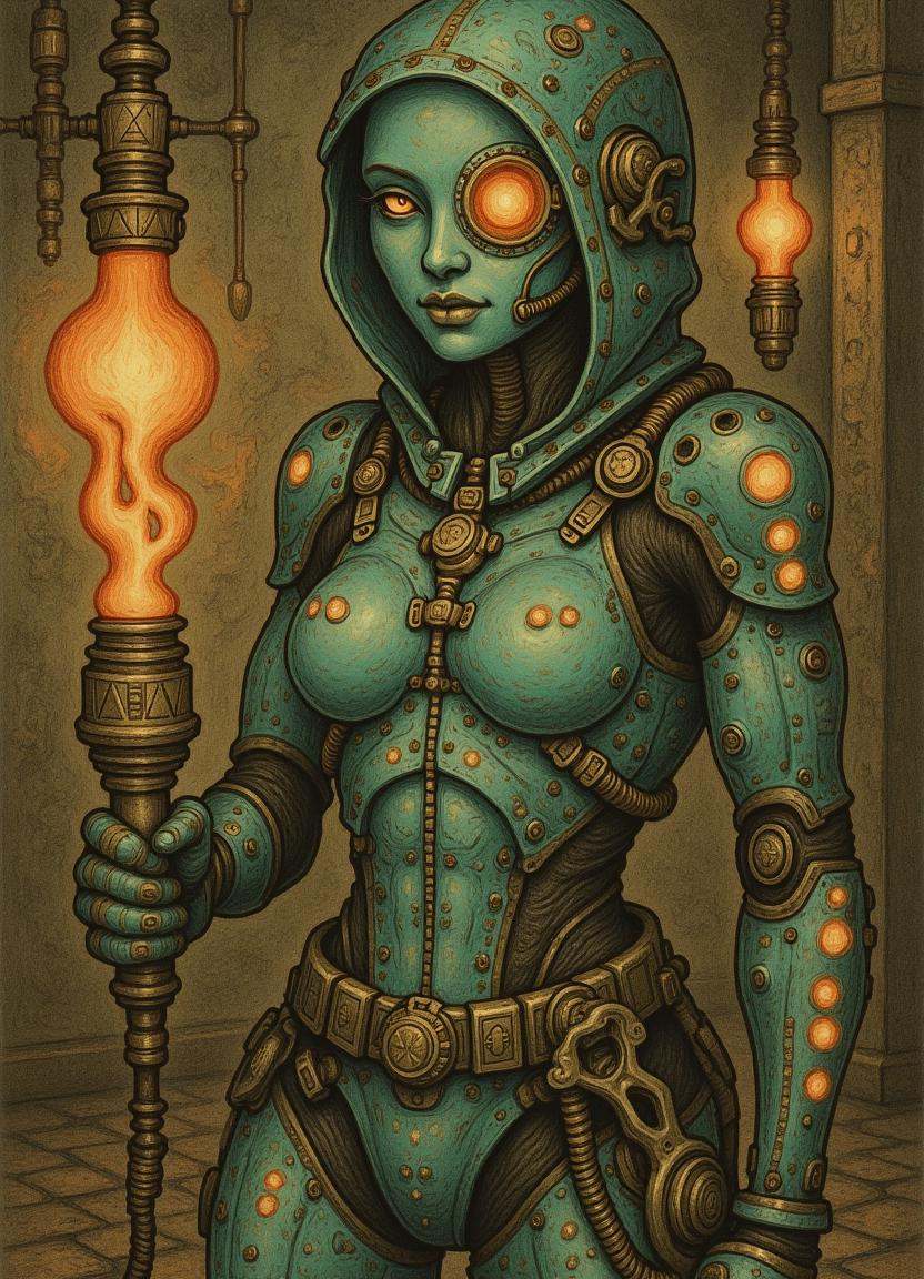 painting,  ,  cyberpunk symbiotic pyro airy japanese elongated Guivre on Tensor.Art