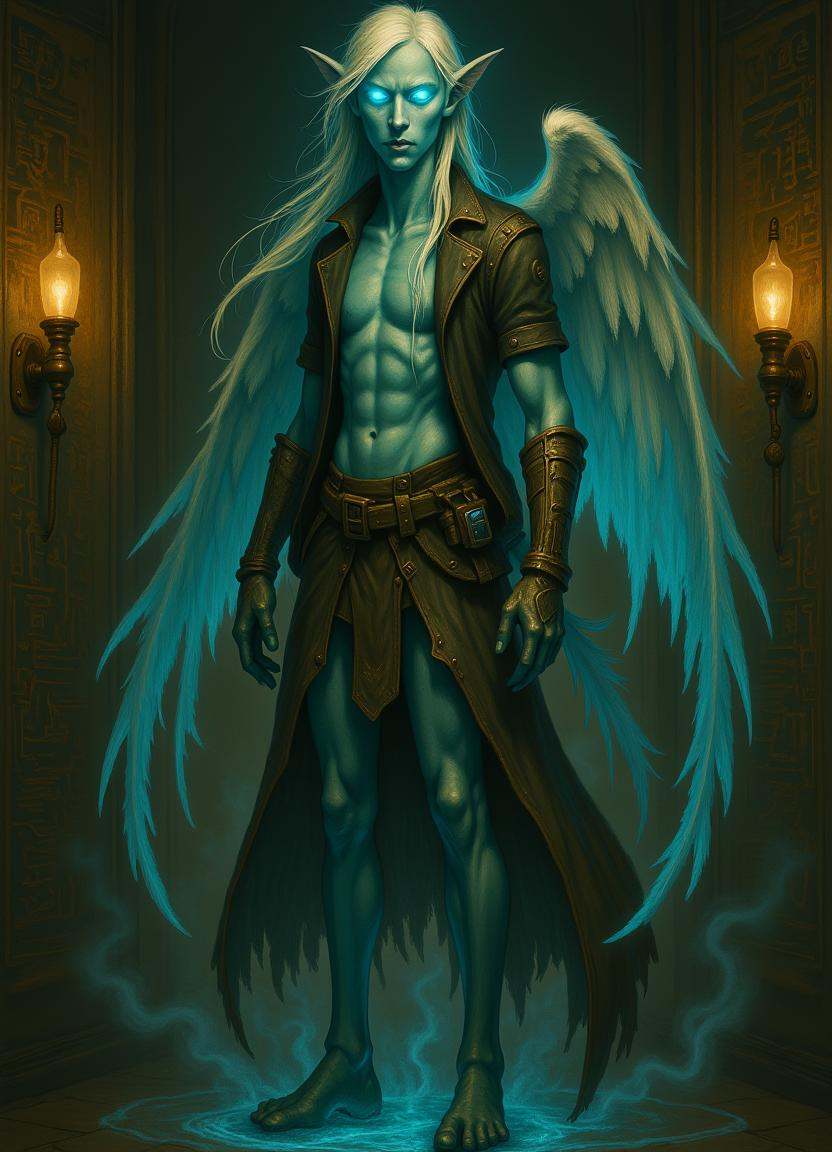 painting,  ,  cyberpunk yaksha on Tensor.Art