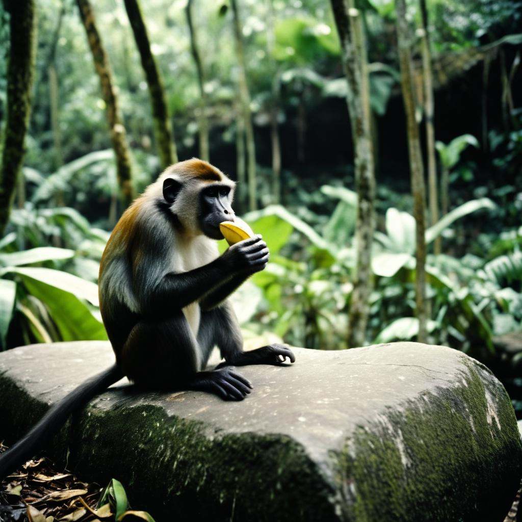 analog film photo of Cinematic style,  prehistoric style,  amazon jungle style on Tensor.Art
