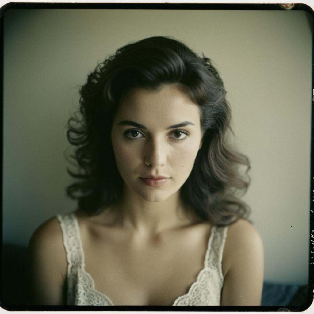 analog film photo of Jane woman,  Rosa woman,  faded film on Tensor.Art