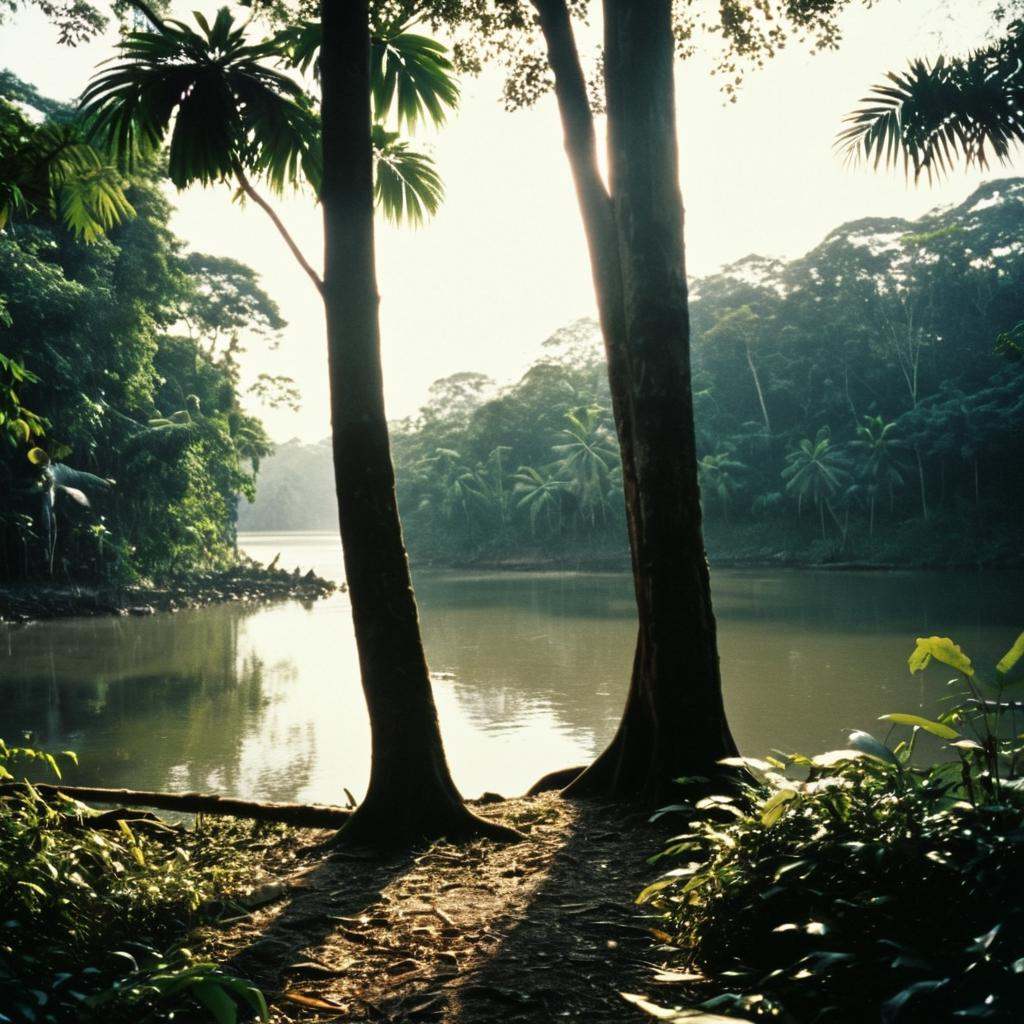 analog film photo of Cinematic style,  prehistoric style,  amazon jungle style on Tensor.Art